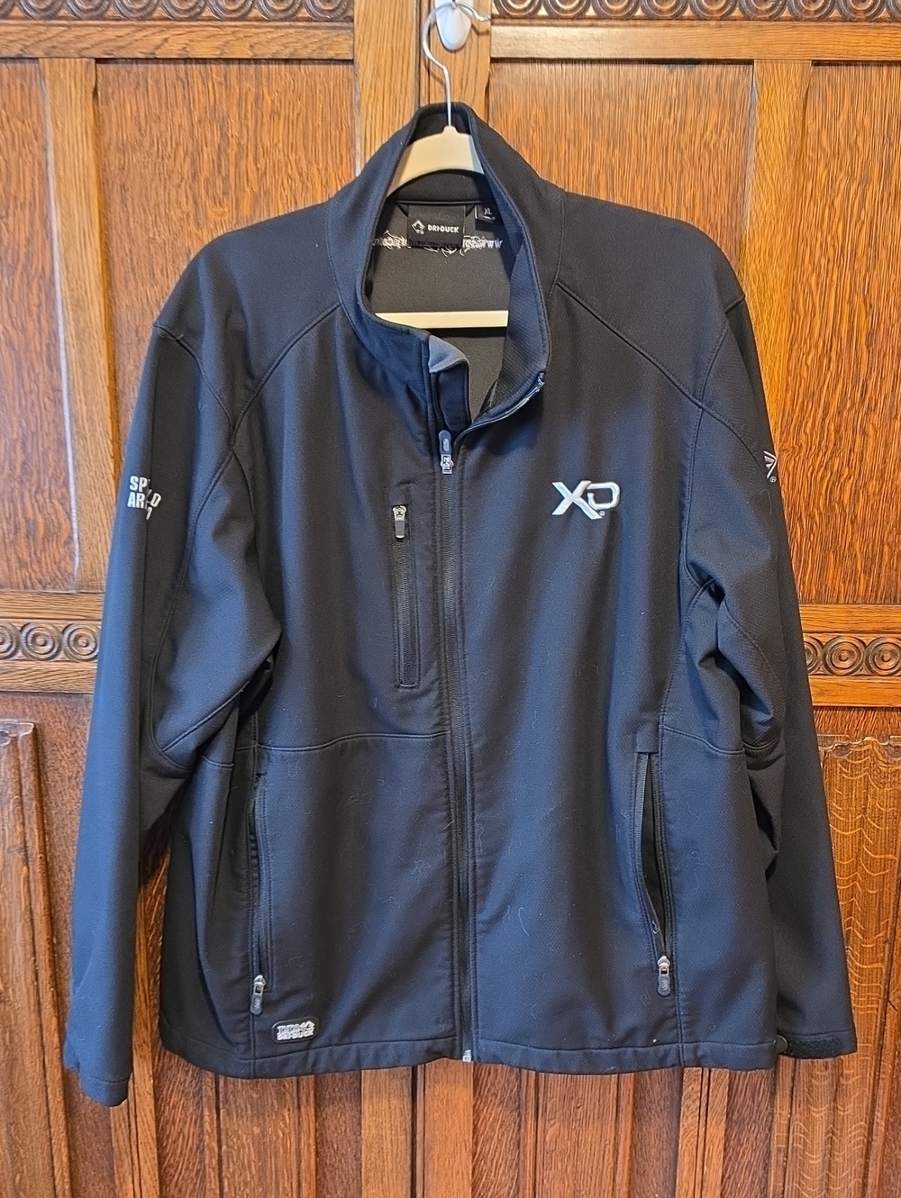 Men’s Black Performance Softshell Jacket